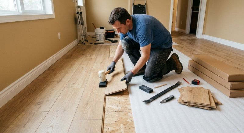 Laminate Floor Installation in Maricopa County, AZ