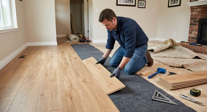 Laminate Floor Remodeling in Mesa, AZ