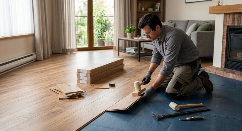 Laminate Floor Replacement in Mesa, AZ