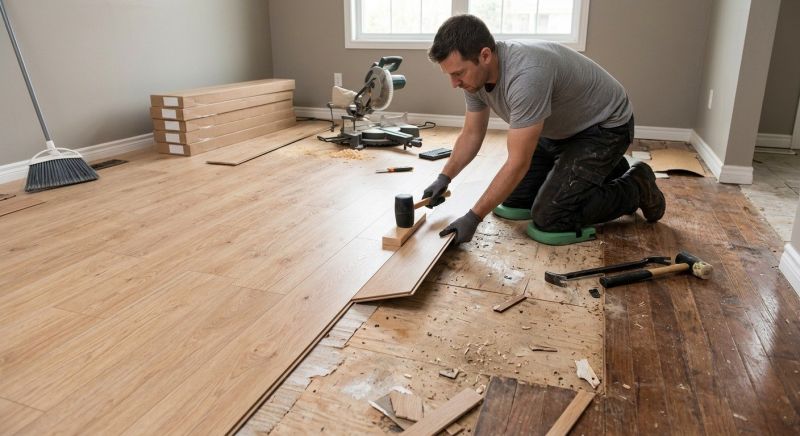 Laminate Floor Replacement in Tempe, AZ