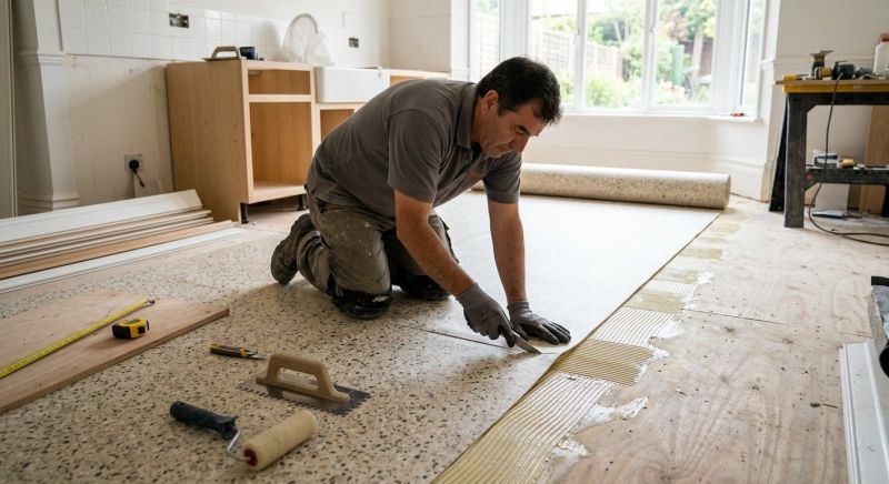 Linoleum Floor Installation in Gilbert, AZ