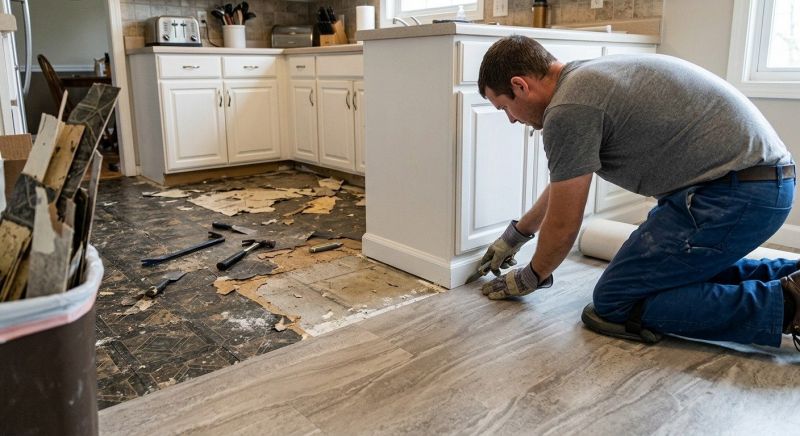 Linoleum Flooring Replacement in Mesa, AZ