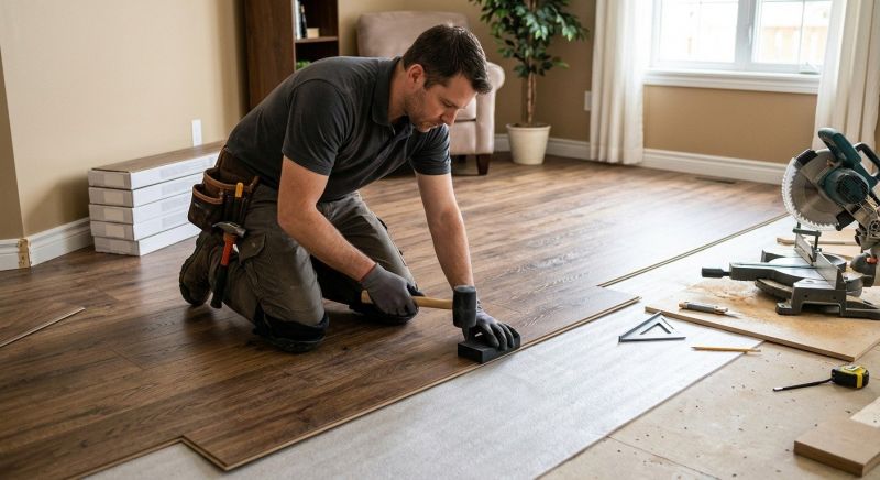 Plank Laminate Installation in Mesa, AZ