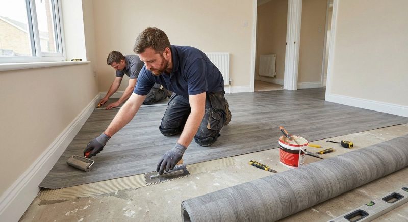 Sheet Flooring Installation in Paradise Valley, AZ