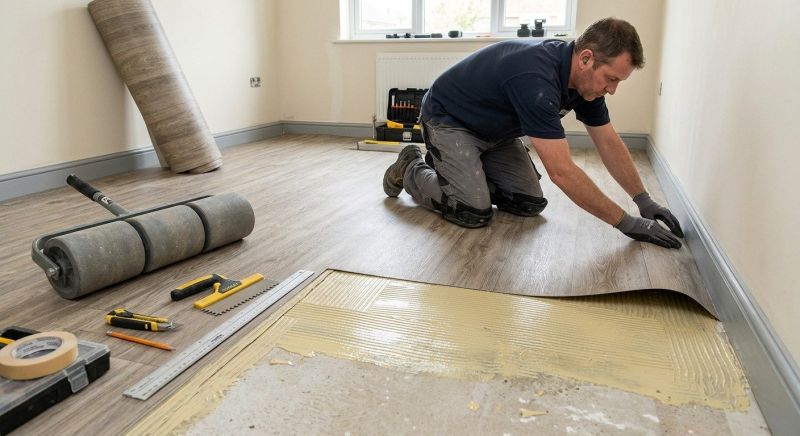 Sheet Flooring Installation in Tempe, AZ