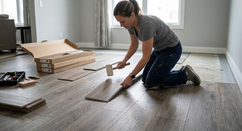 Vinyl Plank Floor Installation in Mesa, AZ